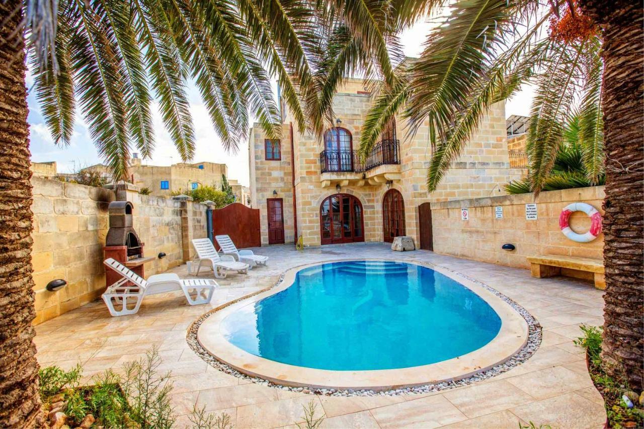 Il-Palma Holiday Farmhouse With Sunny Private Pool In Island Of Gozo Għarb Екстериор снимка
